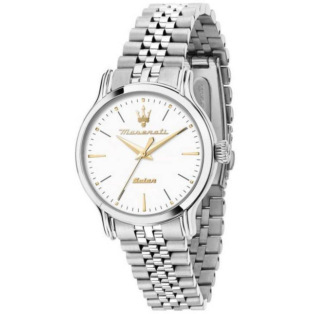 Maserati Epoca Stainless Steel White Dial Quartz R8853118519 100M Women's Watch