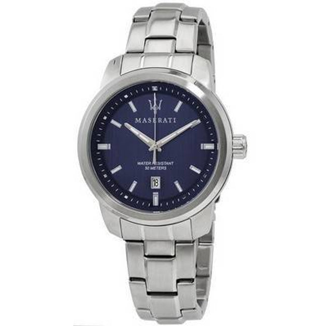 Maserati Successo Blue Dial Quartz R8853121004 Men's Watch