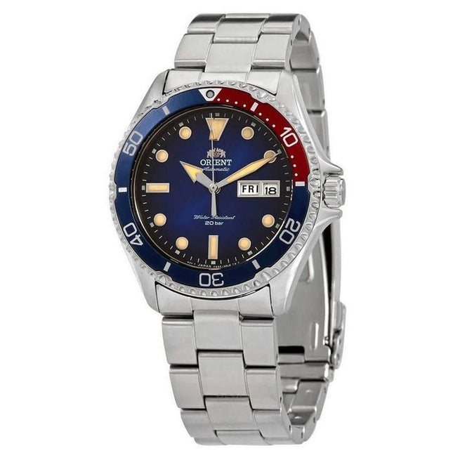 Orient Mako Kamasu Blue Dial Automatic Divers RA-AA0812L19B 200M Men's Watch