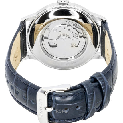 Orient Bambino Classic Leather Strap Navy Blue Dial Automatic RA-AC0024L Men's Watch