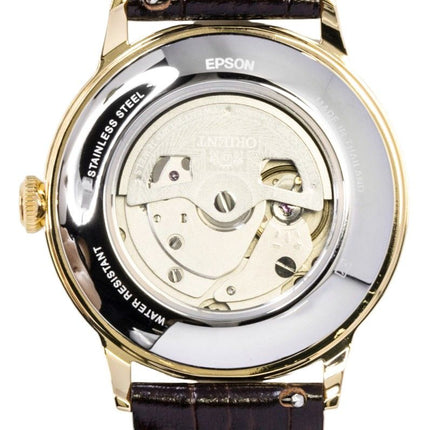 Orient Classic Bambino Leather Strap White Dial Automatic RA-AC0028S Men's Watch