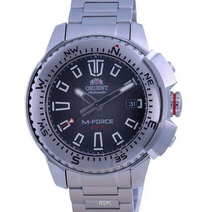 Orient M-Force Black Dial Automatic Diver's RA-AC0N01B10B 200M Men's Watch