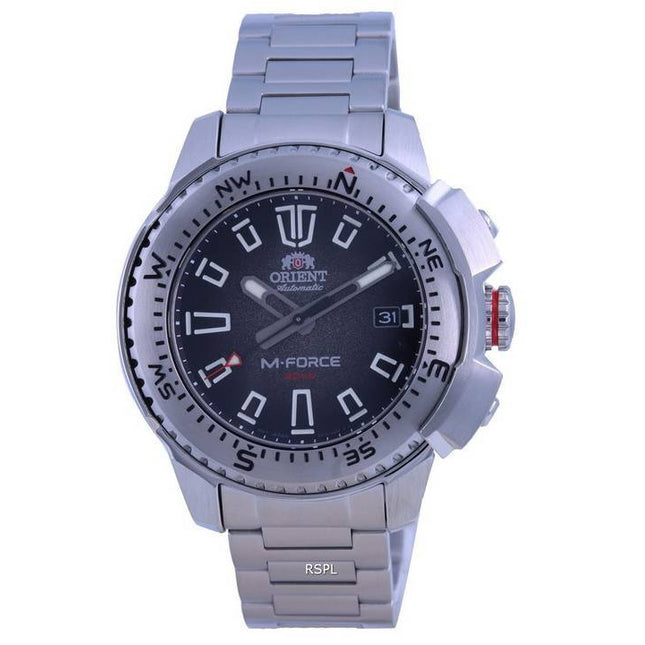Orient M-Force Black Dial Automatic Diver's RA-AC0N01B10B 200M Men's Watch