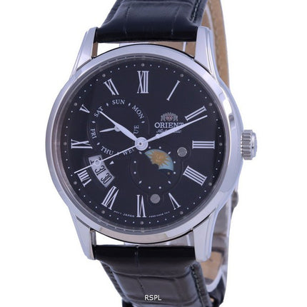 Orient Sun & Moon Black Dial Automatic RA-AK0010B10B Men's Watch