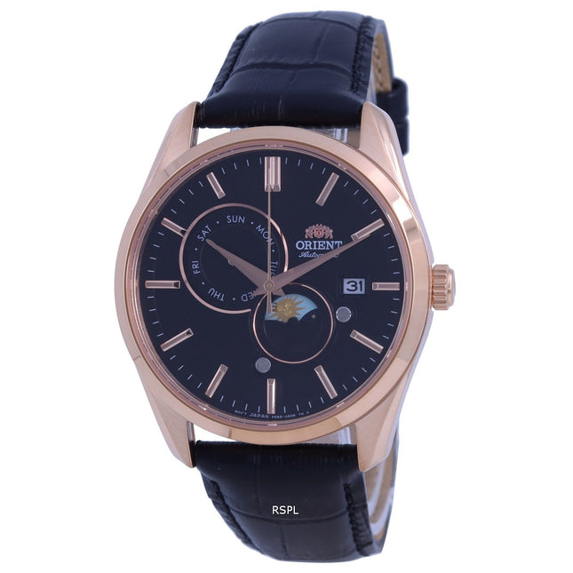 Orient Classic Sun & Moon Gen Black Dial Automatic RA-AK0309B10B Men's Watch