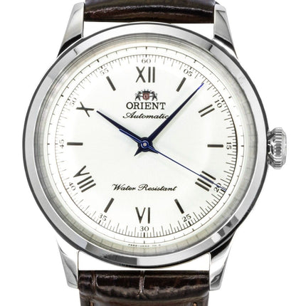 Orient Classic Bambino Leather Strap White Dial Automatic RA-BB0002S Men's Watch