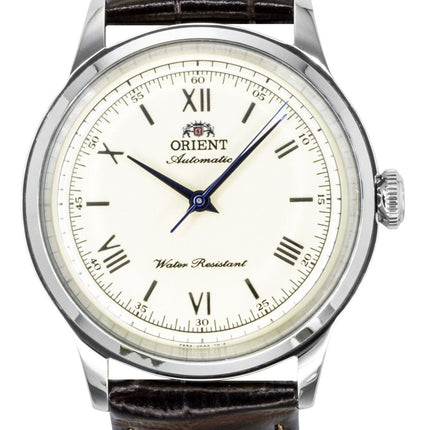 Orient Classic Bambino Leather Strap Ivory Dial Automatic RA-BB0003Y Men's Watch