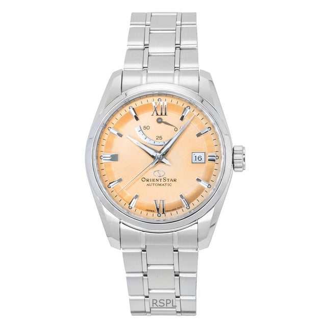 Orient Star Contemporary Stainless Steel Copper Dial Automatic RE-AU0108G 100M Men's Watch