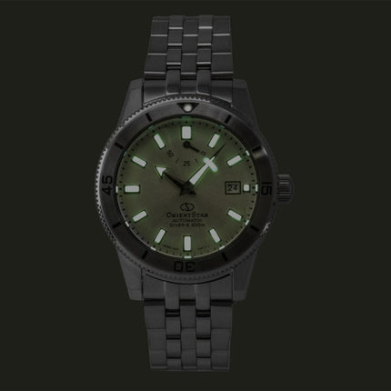 Orient Star 1964 1st Edition Stainless Steel Silver Dial Automatic Diver's RE-AU0502S 200M Men's Watch