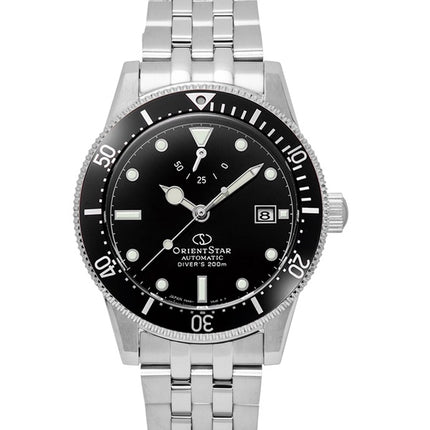 Orient Star 1964 2nd Edition M42 Stainless Steel Black Dial Diver's Automatic RE-AU0601B 200M Men's Watch