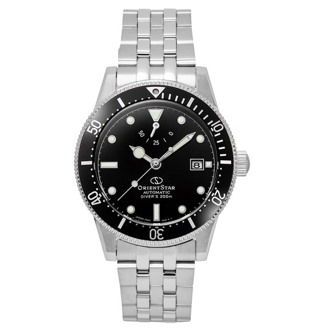 Orient Star 1964 2nd Edition M42 Stainless Steel Black Dial Diver's Automatic RE-AU0601B 200M Men's Watch