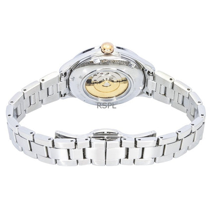 Orient Star Keshiki Classic Limited Edition Stainless Steel Open Heart Blue Grey Dial Automatic RE-ND0022L Women's Watch