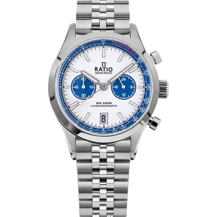 Ratio Street Racer Chronograph RTC024 200M Panda Dial Watch