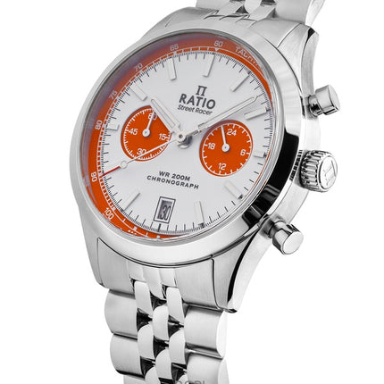 Ratio Street Racer Chronograph RTC026 200M Panda Dial Watch