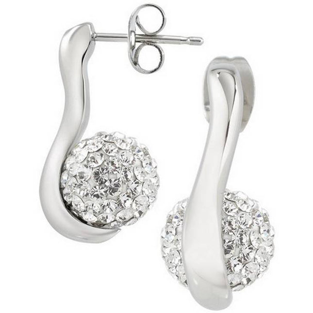Morellato Luminosa Stainless Steel Crystal SAET05 Womens Earrings