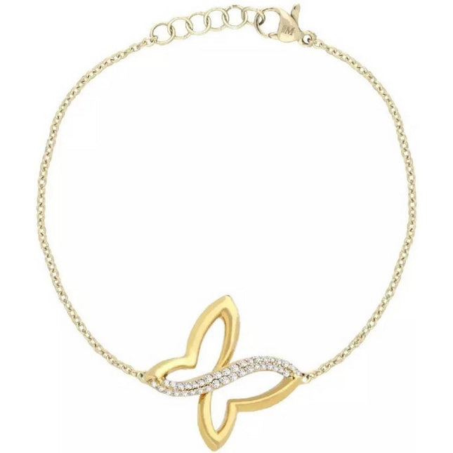 Morellato Battito Rhodium Plated Gold Tone SAHO13 Womens Bracelet
