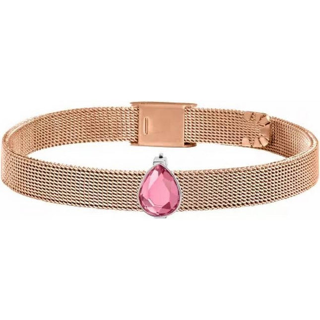 Morellato Sensazioni Rose Gold Tone Stainless Steel Mesh SAJT69 Women's Bracelet