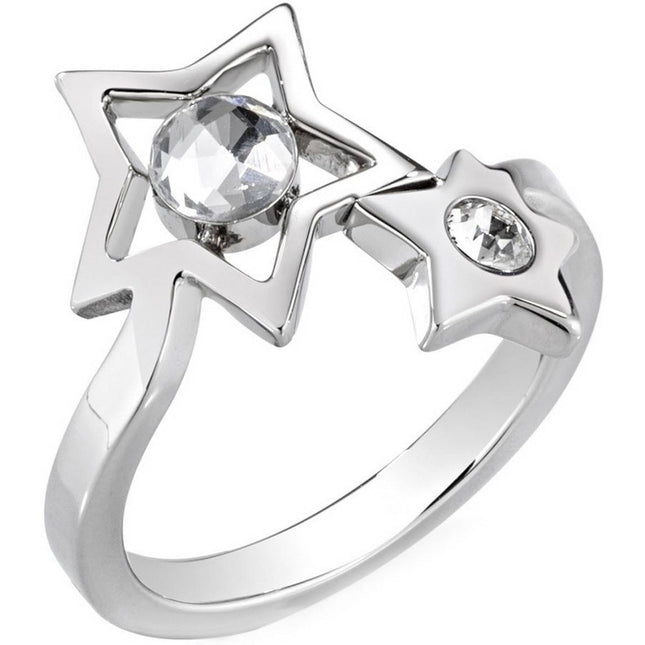 Morellato Cosmo Stainless Steel Star Shaped SAKI17014 Womens Ring