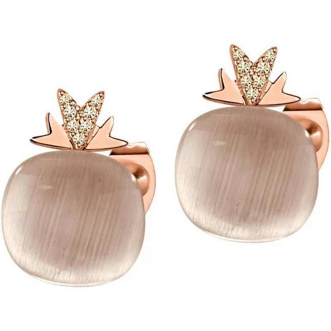 Morellato Gemma Rose Gold Tone Sterling Silver SAKK80 Women's Earring