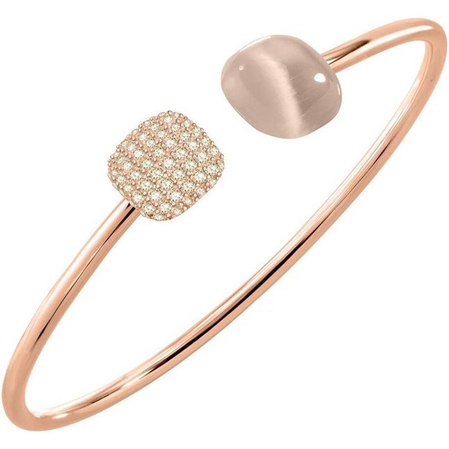 Morellato Gemma Rose Gold Tone Sterling Silver SAKK95 Womens Bracelet