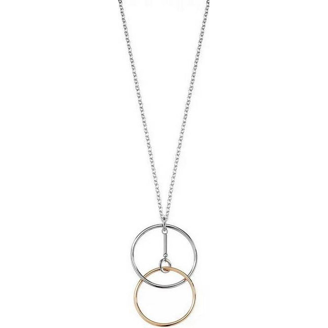 Morellato Cerchi Stainless Steel PVD Rose Gold Tone SAKM12 Womens Necklace