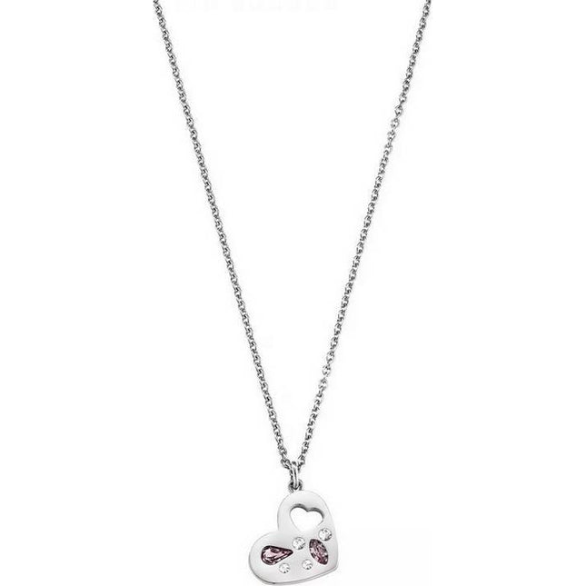 Morellato Allegra Stainless Steel Clear Crystals SAKR02 Womens Necklace