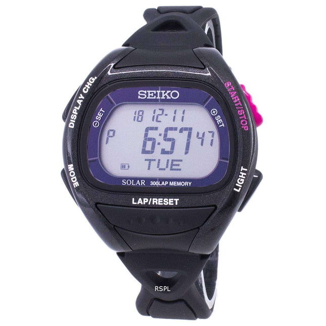 Seiko Prospex SBEF001 Super Runner Lap Memory Solar Men's Watch