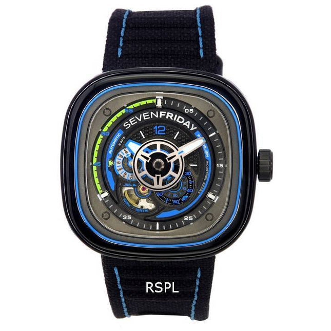 Sevenfriday P-Series Beach Club Automatic P3C05 SF-P3C-05 Men's Watch