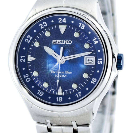 Seiko The Great Blue Quartz SGE487 SGE487P1 SGE487P Men's Watch