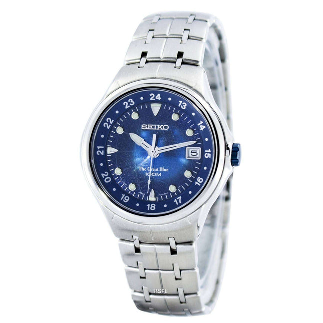 Seiko The Great Blue Quartz SGE487 SGE487P1 SGE487P Men's Watch