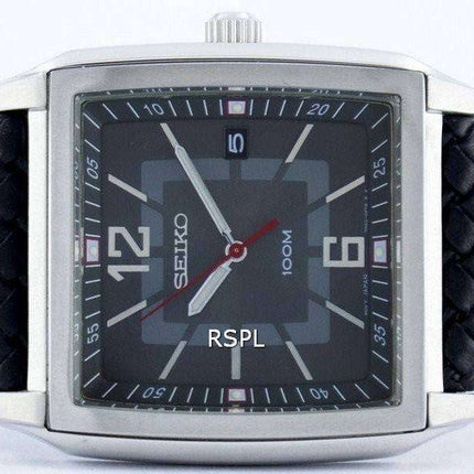Seiko Quartz Square Shape SGED79 SGED79P1 SGED79P Men's Watch