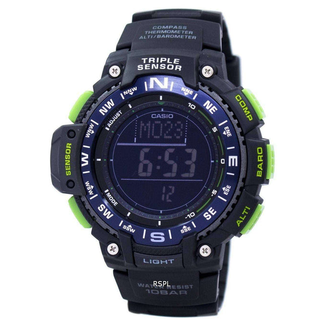 Casio Sports Outgear Triple Sensor Digital SGW-1000-2B Men's Watch