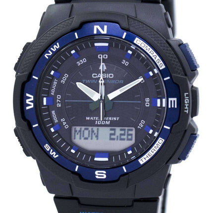 Casio OutGear Twin Sensor World Time Analog Digital SGW-500H-2BV Mens Watch
