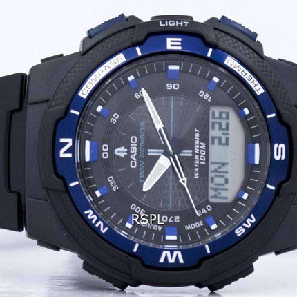 Casio OutGear Twin Sensor World Time Analog Digital SGW-500H-2BV Mens Watch