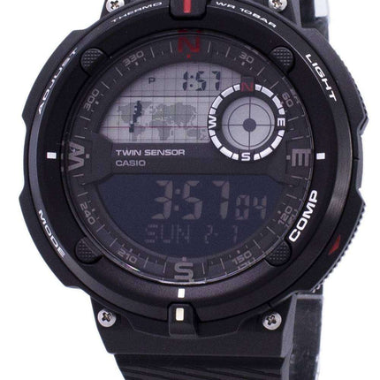 Casio Outdoor SGW-600H-1B Twin Sensor Digital Quartz Men's Watch