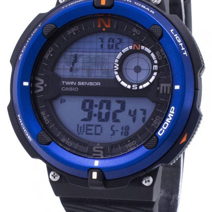 Casio Outdoor SGW-600H-2A SGW600H-2A Twin Sensor Quartz Digital Men's Watch