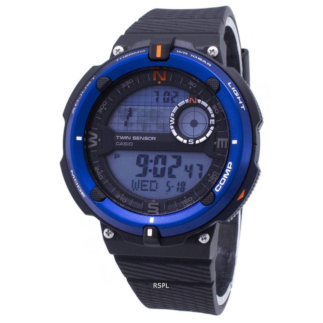 Casio Outdoor SGW-600H-2A SGW600H-2A Twin Sensor Quartz Digital Men's Watch