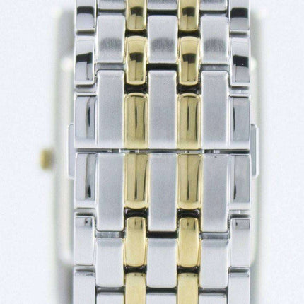Seiko Stylish Rectangular Quartz Analog SKP359 SKP359P1 SKP359P Men's Watch
