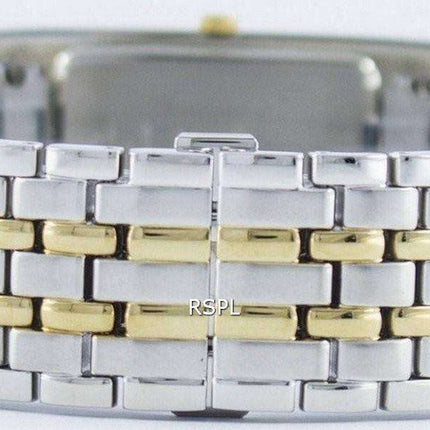 Seiko Stylish Rectangular Quartz Analog SKP359 SKP359P1 SKP359P Men's Watch