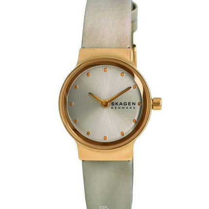 Skagen Freja Lille Leather Grey Dial Quartz SKW3005 Womens Watch
