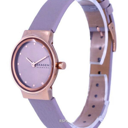 Skagen Freja Lille Leather Grey Dial Quartz SKW3005 Womens Watch