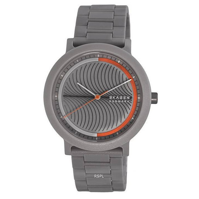 Skagen Aaren Tide Ocean Material Grey Dial Quartz SKW6772 Men's Watch
