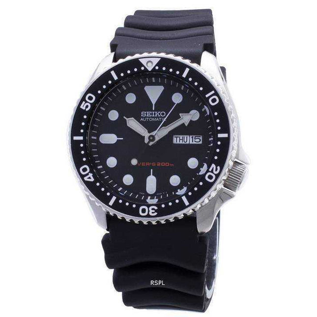 Refurbished Seiko Automatic Diver SKX007 SKX007K1 SKX007K Rubber Band Men's Watch