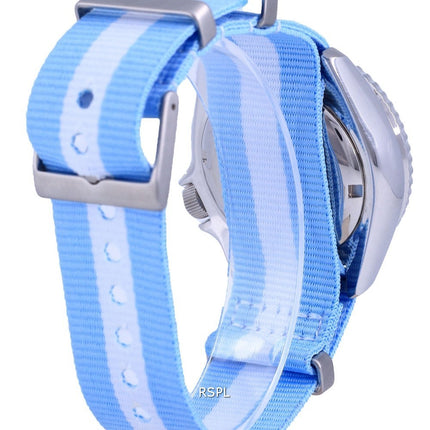 Seiko Automatic Divers Polyester Japan Made SKX009J1-var-NATO24 200M Men's Watch