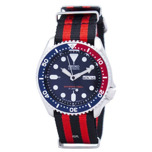 Seiko Automatic Divers 200M NATO Strap SKX009J1-NATO3 Men's WatchAll Seiko