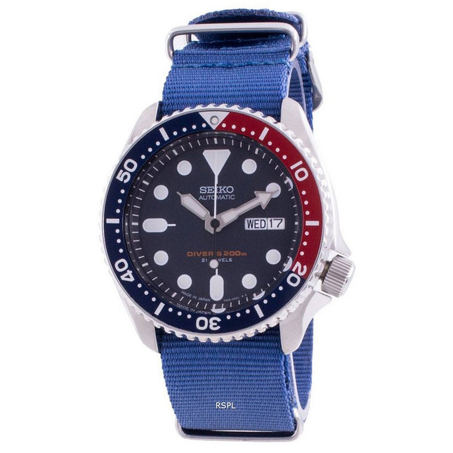 Seiko Automatic Divers SKX009J1-var-NATO8 200M Japan Made Men's Watch