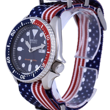 Seiko Automatic Divers Polyester SKX009K1-var-NATO27 200M Men's Watch