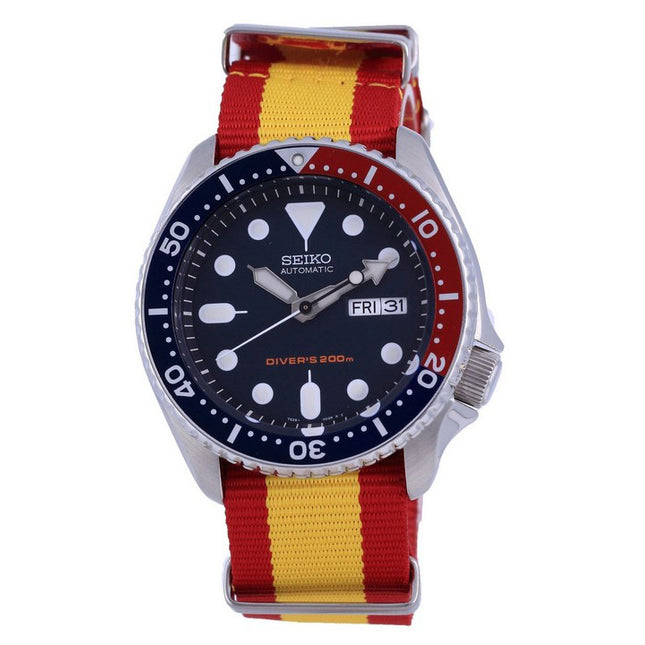 Seiko Automatic Divers Polyester SKX009K1-var-NATO29 200M Men's Watch