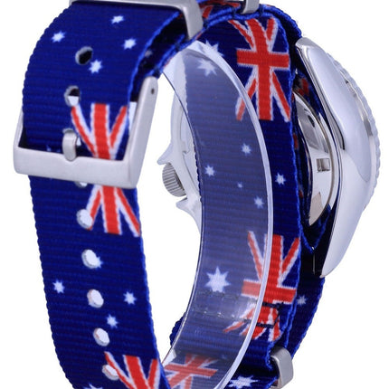 Seiko Automatic Divers Polyester SKX009K1-var-NATO30 200M Men's Watch