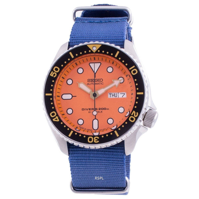 Seiko Automatic Divers SKX011J1-var-NATO8 200M Japan Made Men's Watch